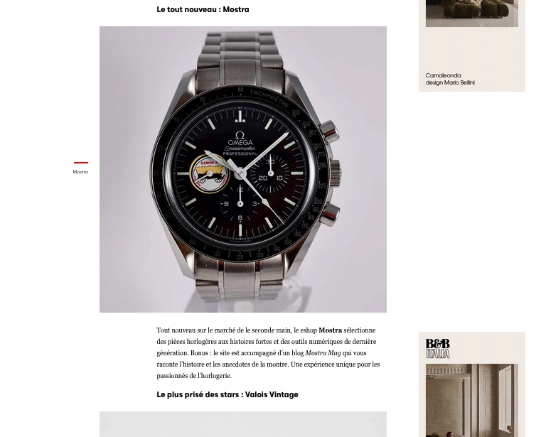 Article Vogue Nov 202 O s offrir une montre de luxe vintage